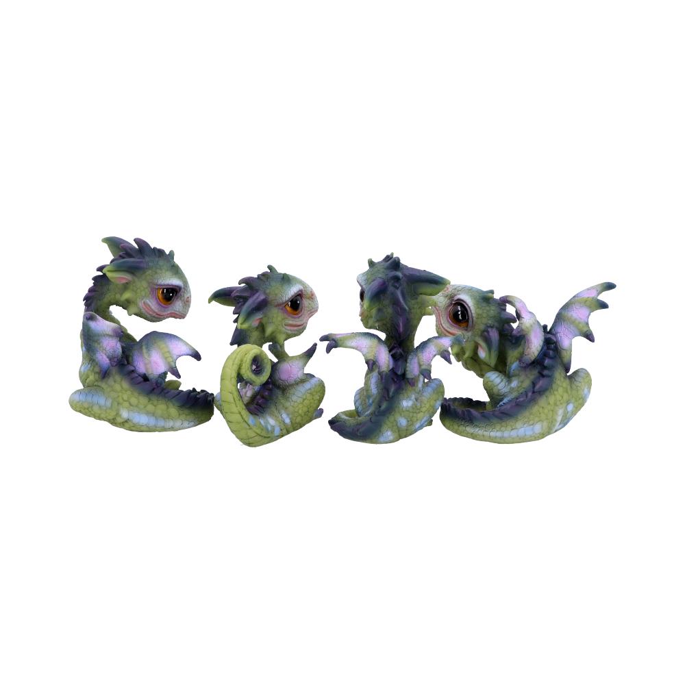 Curious Hatchlings set of 4 9cm