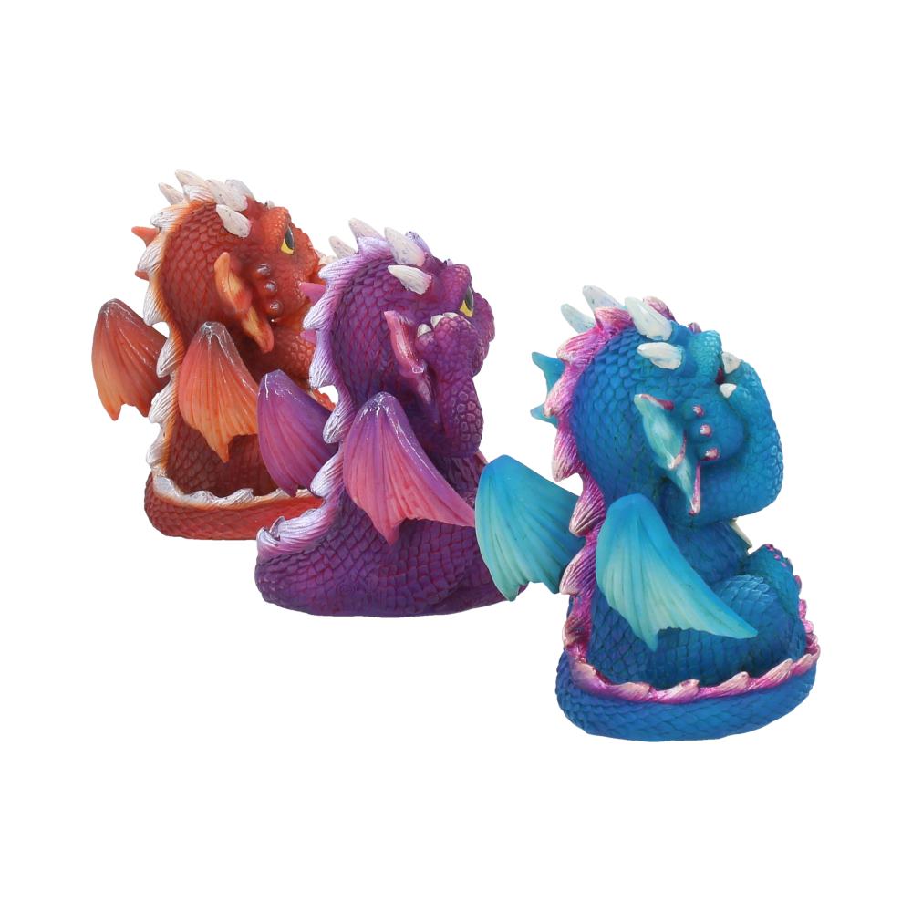 Three Wise Dragonlings  8.5cm