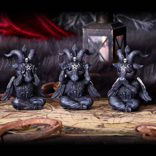 Three Wise Baphoboo  13.4 cm
