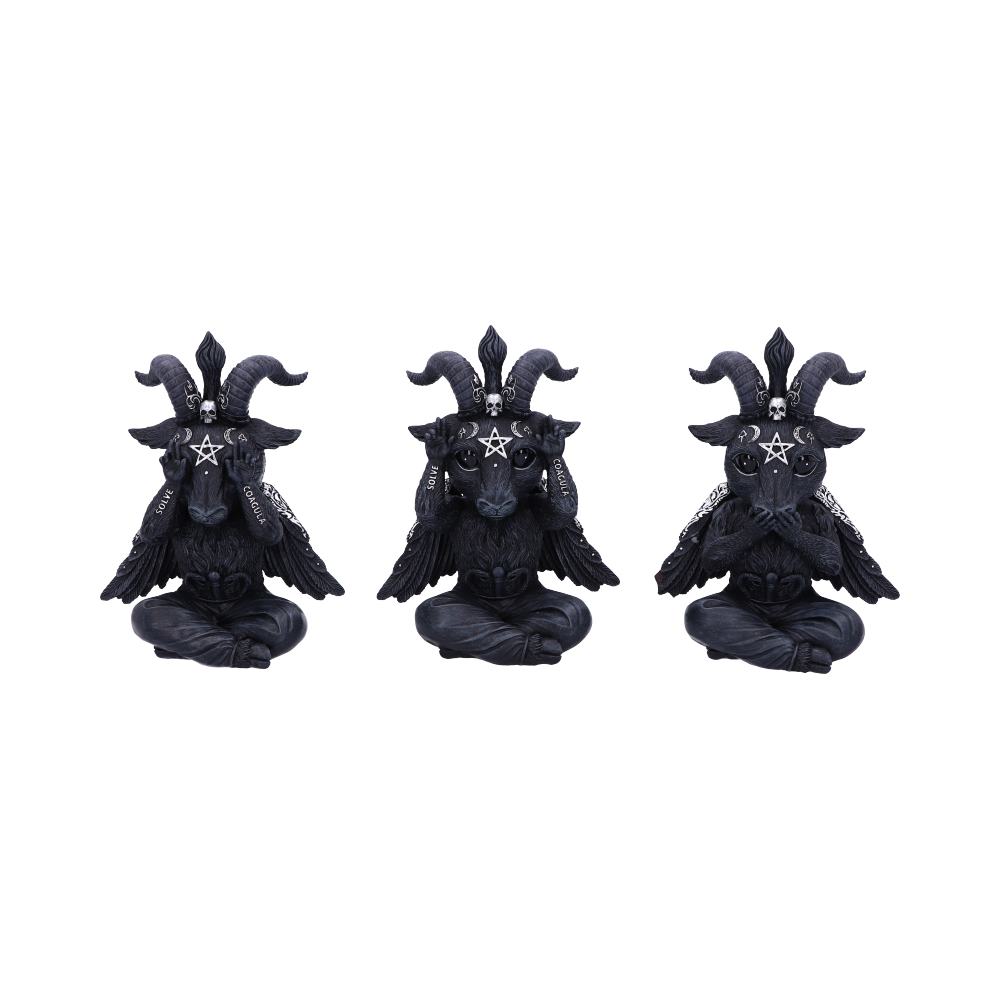 Three Wise Baphoboo  13.4 cm