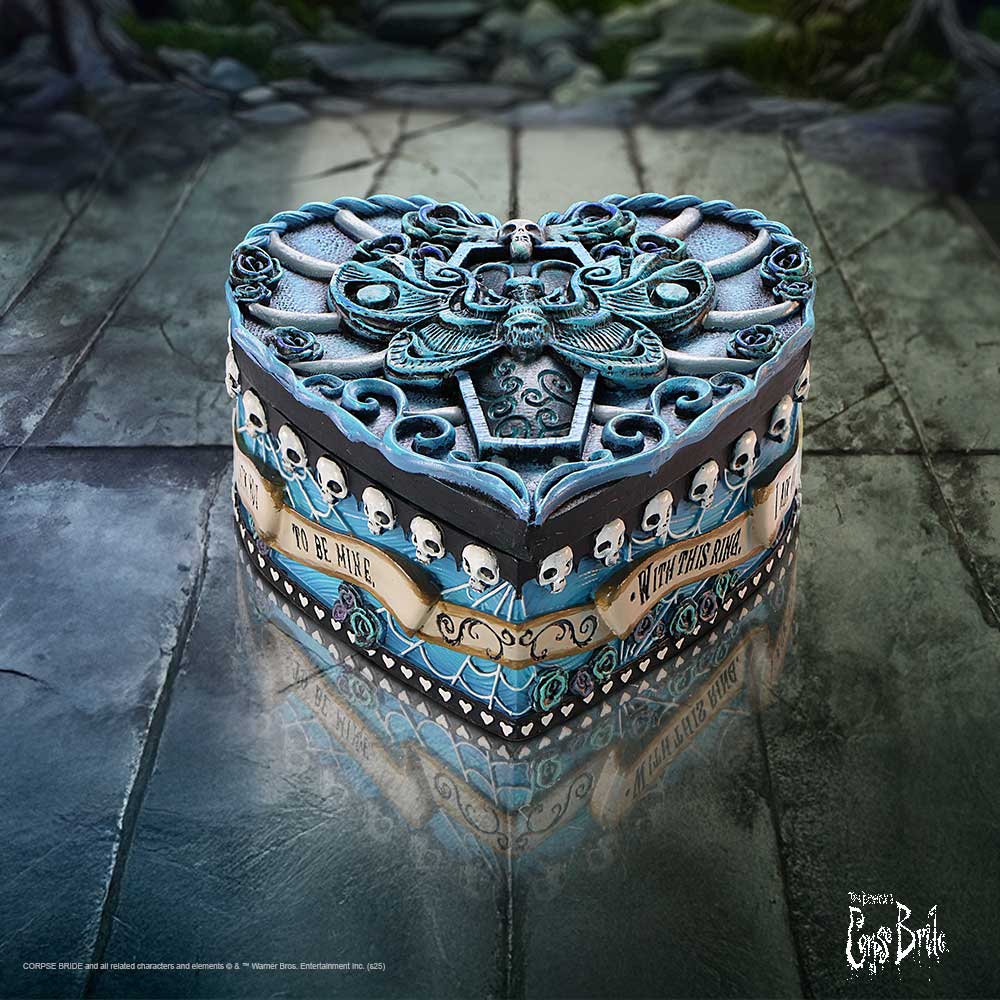 Corpse Bride With this Ring Vow Box 9.5cm