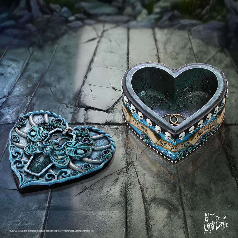 Corpse Bride With this Ring Vow Box 9.5cm