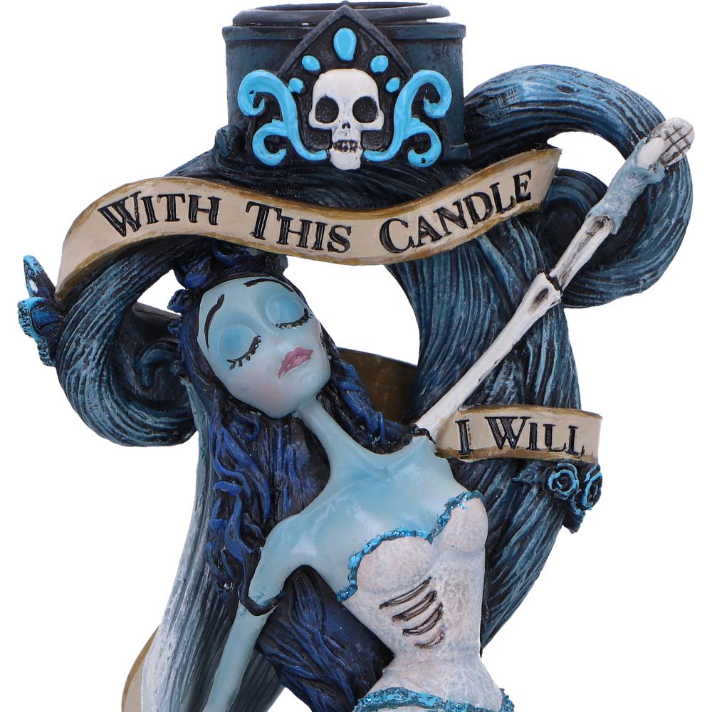 Corpse Bride With this Candle Vow Candle Holder 19cm