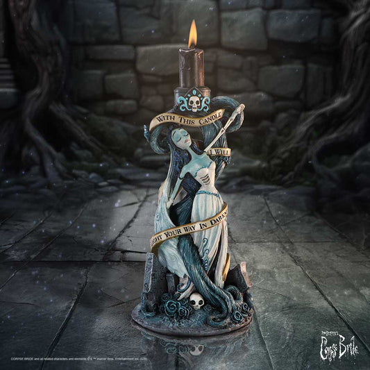 Corpse Bride With this Candle Vow Candle Holder 19cm