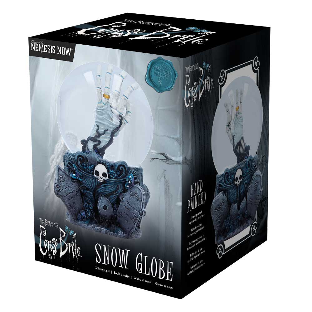 corpse Bride Snow Globe 15cm