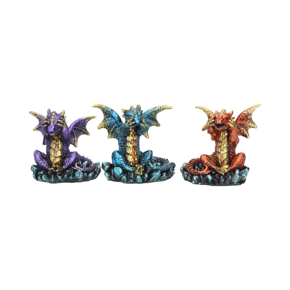 Three wise dragons (Set of three)